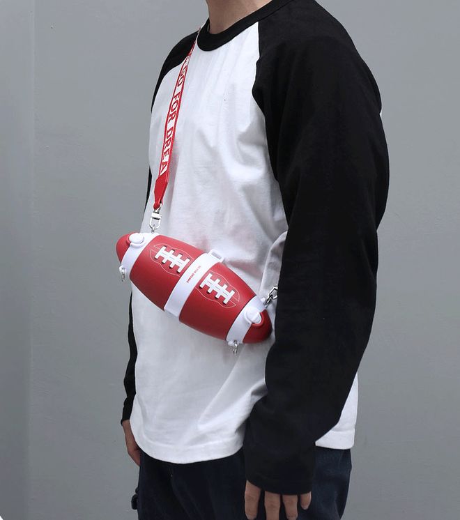 又潮又酷的橄榄球水壶～保冷保温双仓双饮双倍快乐！(图12)