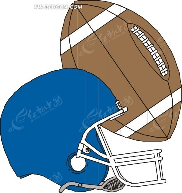 头盔橄榄球头盔PNG图片素材下载_橄榄球PNG_熊猫办公(图1)